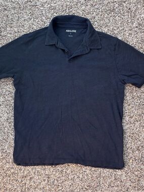 Men's Black Polo Shirt